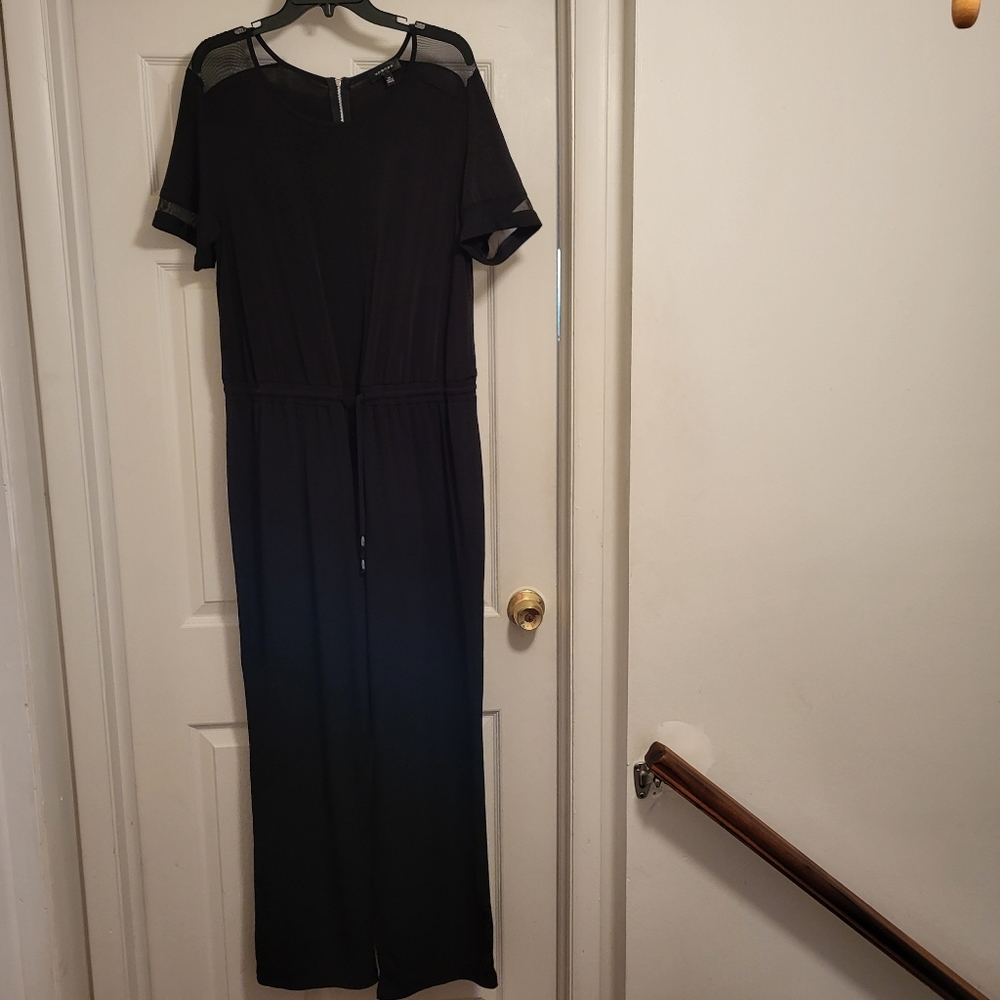 Spense, women jumpsuit, black